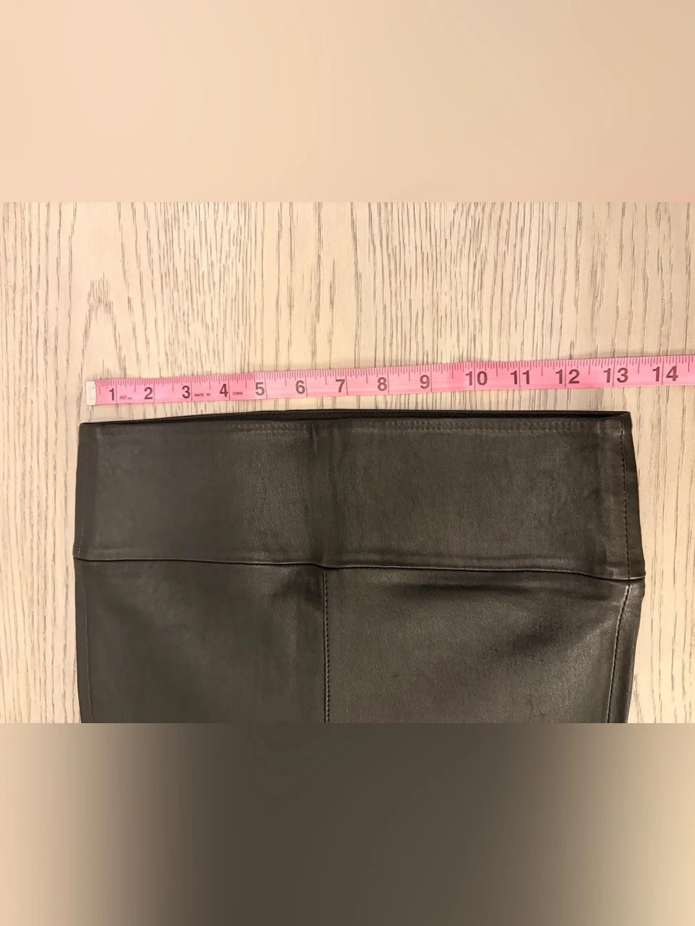 NWT SPRWMN High Waist Black Crop Flare Leggings Size S - Picture 7 of 10